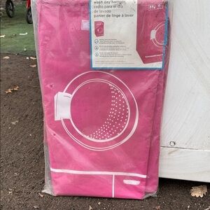 Pink Laundry Hamper